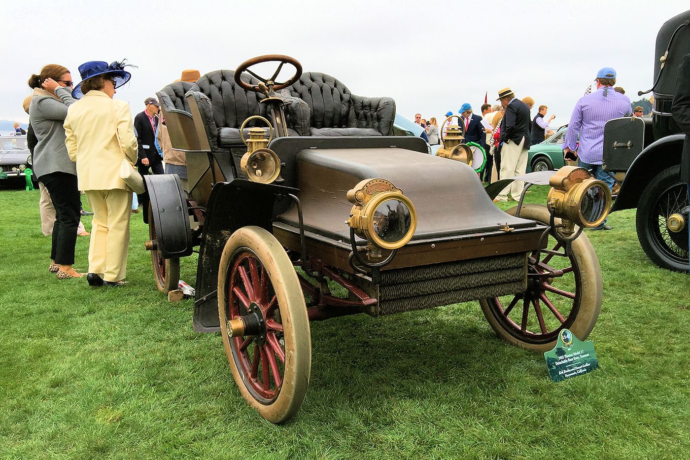 1902 Thomas Model 17 Restoration - Laidlaw Antique Auto Retoration - Pebble Beach Concours Winner